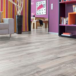12mm Robusto 4V AC5 Harbour Oak White Laminate Flooring 138x19cm in ...