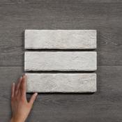Jerica Brick Slip Blanco Matt Porcelain Tile 28x7.5cm