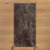 Milkyway Anthracite Grange Travertine-Effect Matt Porcelain Tile 120x60cm