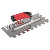 Rubi Inox Notched Trowel 28cm 15x15mm image