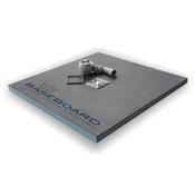 Baseboard Offset Shower Tray 150x90cm image