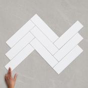 Metro Bellini Blanco Gloss Porcelain Tile 30x7.5cm image