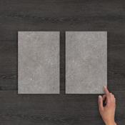Outdoor Porcelain Cobble Pierre Grey Textured Tile 30x20cm