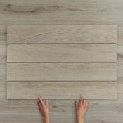 IWood Nude Wood-Effect Matt Porcelain Tile 90x15cm image