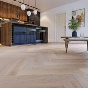 Engineered Wood - Herringbone Shrewsbury Oak 60x12cm image