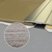 WRG1 38mm Flat Adhesive Profile P15 Silver Birch 1800mm image
