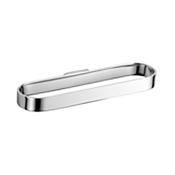 GINO Chrome Brass Towel Ring 25x7cm image