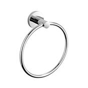 LEVI Chrome Brass Towel Ring image
