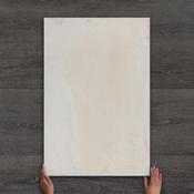 Outdoor Pacific Cream Marble-Effect Matt Porcelain Tile 90x60cm image