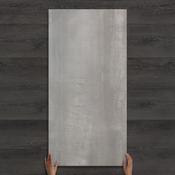 Outdoor Howth Grey Limestone-Effect Matt Porcelain Tile 120x60cm image