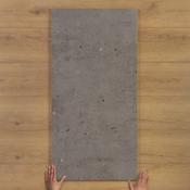 Galaxy Ash Carving Terrazzo-Effect Lustre Porcelain Tile 120x60cm