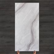 Aquarius Ice Endless Marble-Effect Gloss Porcelain Tile 160x80cm image