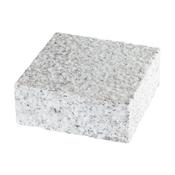 Silver Granite G603 Sawn Bush-Hammered Cobble 10x10x4cm