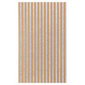 21mm Acoustic Silver Felt Wall Panel Warm Oak 240x60cm