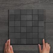 Lunar Ash Matt Porcelain Mosaic 29.8x29.8cm