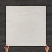 Bondi White Marble-Effect Gloss Porcelain Tile 100x100cm