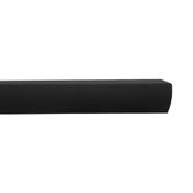 18mm Woodlux Black Dado Rail 275x3.5cm image