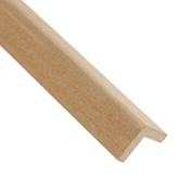 6mm Woodlux Wooden Wall Panel Paintable Edge Piece 275x2.5cm image