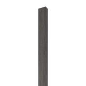 27mm Acoustic L-Shape Picture Frame Trim Charcoal 240x1.5cm