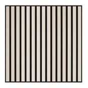21mm Acoustic Slat Wall Panel Cool Oak 60x60cm image
