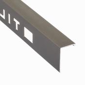 12mm Bronze Matt Square Edge Tile Trim 2.4m image