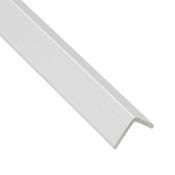18mm Slat White L-Shape Profile 290x2.5x2.5cm