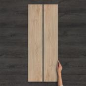Origen Natural Wood-Effect Matt Porcelain Tile 120x23cm2 image
