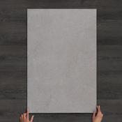 Taxos Grey Limestone-Effect Matt Porcelain Tile 90x60cm