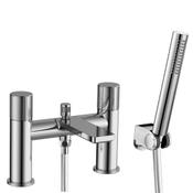 Erla Chrome Bath Mixer Tap with Shower Handset