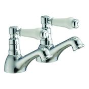 Kylemore Chrome Bath Taps Pair