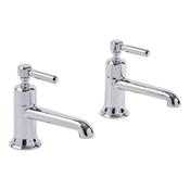 Marston Chrome Basin Taps Pair image