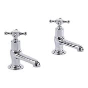 Ashmore Chrome Basin Taps Pair image