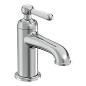 Lansdown Chrome Mono Basin Mixer Tap with Click Waste image