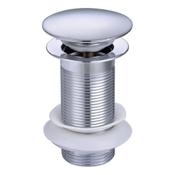 Chrome Unslotted Waste image