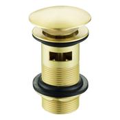 Brushed Brass Slotted Waste image
