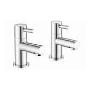 Jet Chrome Basin Taps Pair image