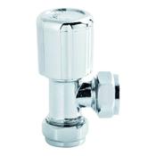 Chrome Angled Radiator Valves image