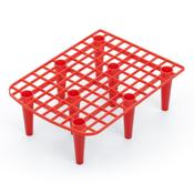Red Tile Washing Bucket Grate