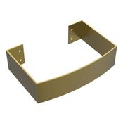 Jupiter Brushed Brass 185 Towel Rail Attachment 22.7x6cm image