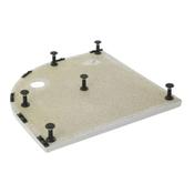 Leg Set and Plinth - Offset Quad