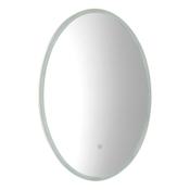 Aster Illuminated Slim Oval Mirror 49x65cm image