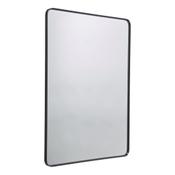 Verge Brushed Brass Non-Illuminated Rectangular Mirror 60x80cm