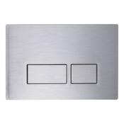 Square Stainless Steel Flush Plate 13.7x21cm
