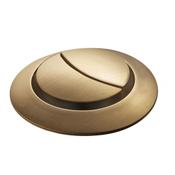 Brushed Brass Flush Button 3.8cm image
