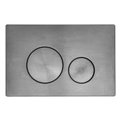 Circles Gunmetal Flush Plate 13.7x21cm