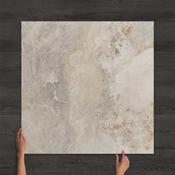 Tavos Beige Marble-Effect Matt Porcelain Tile 100x100cm