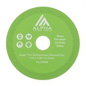 Alpha Super Thin Multi Purpose Diamond Blade 115mm image