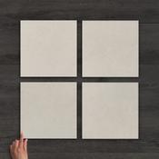 Pulpis Sand Marble-Effect Checkerboard Matt Porcelain Tile 30x30cm