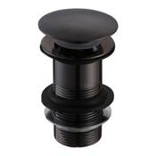 Accessories Basin Waste (Unslotted) - Matt Black image