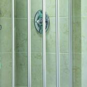 Bath Screens Bath Screen (4 Part) - Silver image